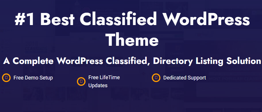 Classiads Nulled Classified Ads WordPress Theme Download