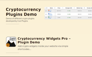Cryptocurrency Widgets Pro Nulled