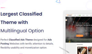 AdForest Nulled Classified Ads WordPress Theme Download