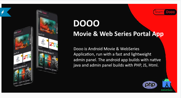 Dooo 1.5.1 – Movie & Web Series Portal App - JooStrap Nulled Plugins