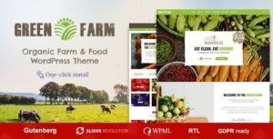 Greenfarm Nulled Organic Theme for Woo WP Free Download