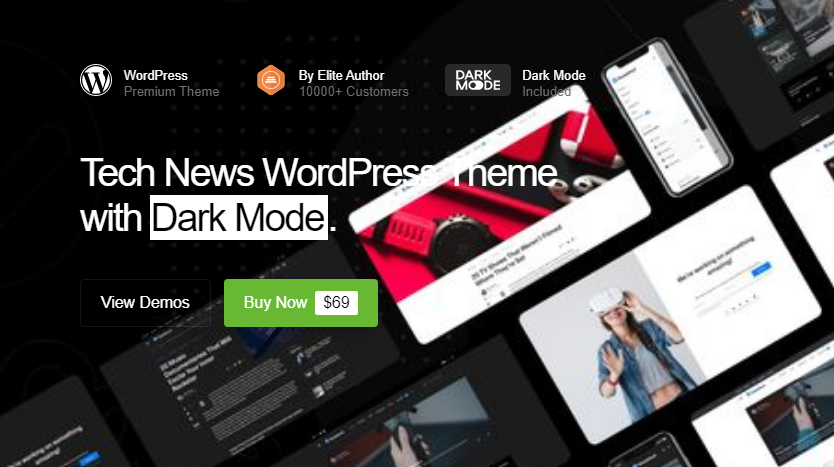 Networker Nulled Tech News WordPress Theme with Dark Mode Download