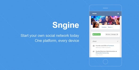 Sngine Nulled The Ultimate PHP Social Network Platform Free Download