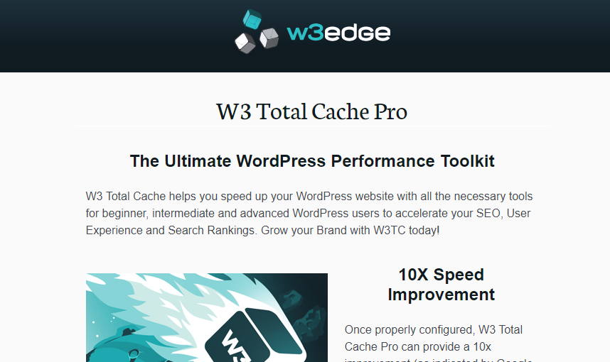 W3 Total Cache Pro Nulled WordPress Cache Plugin Download