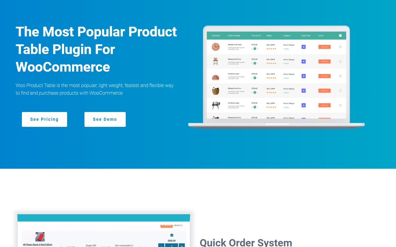 Free Download Woo Product Table Pro Nulled