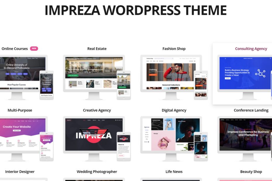 Impreza Wordpress Theme Nulled