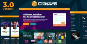 Cinematix Nulled Theme