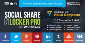 Social Share & Locker Pro Nulled Plugin