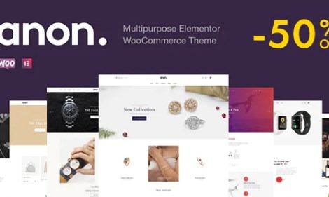 Anon Nulled Multipurpose Elementor WooCommerce Theme Free Download