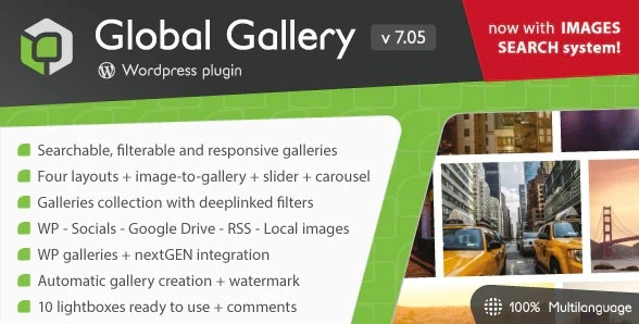 Global Gallery Wordpress Responsive Nulled Free Download