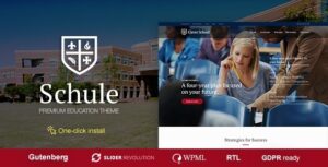Schule Nulled School & Education Theme Free Download