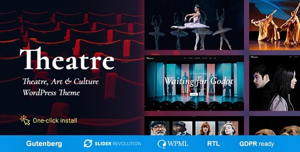 Theater Nulled Concert & Art Event Entertainment Theme Download