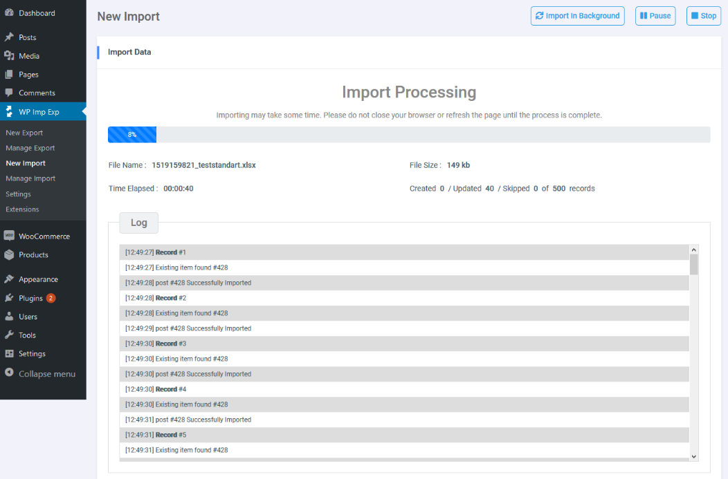 WP Import Export Nulled Download