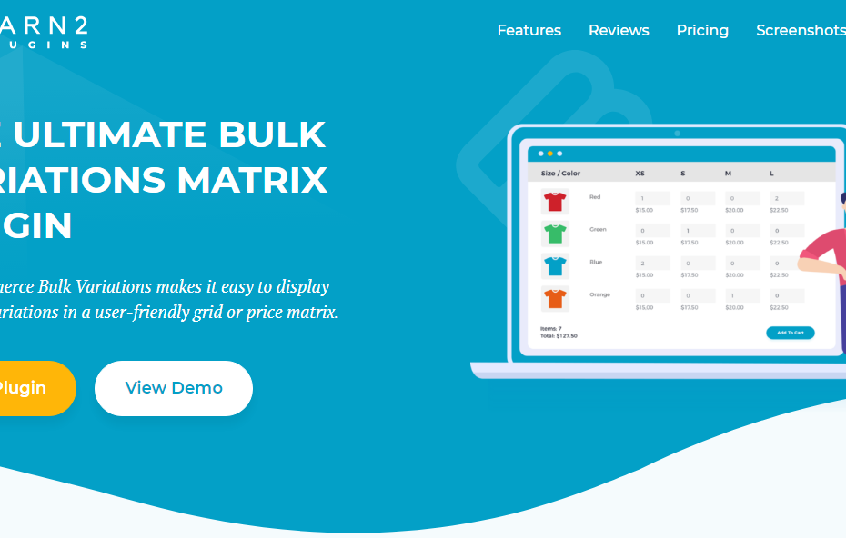 WooCommerce Bulk Variations Nulled WordPress Price Matrix Plugin Download