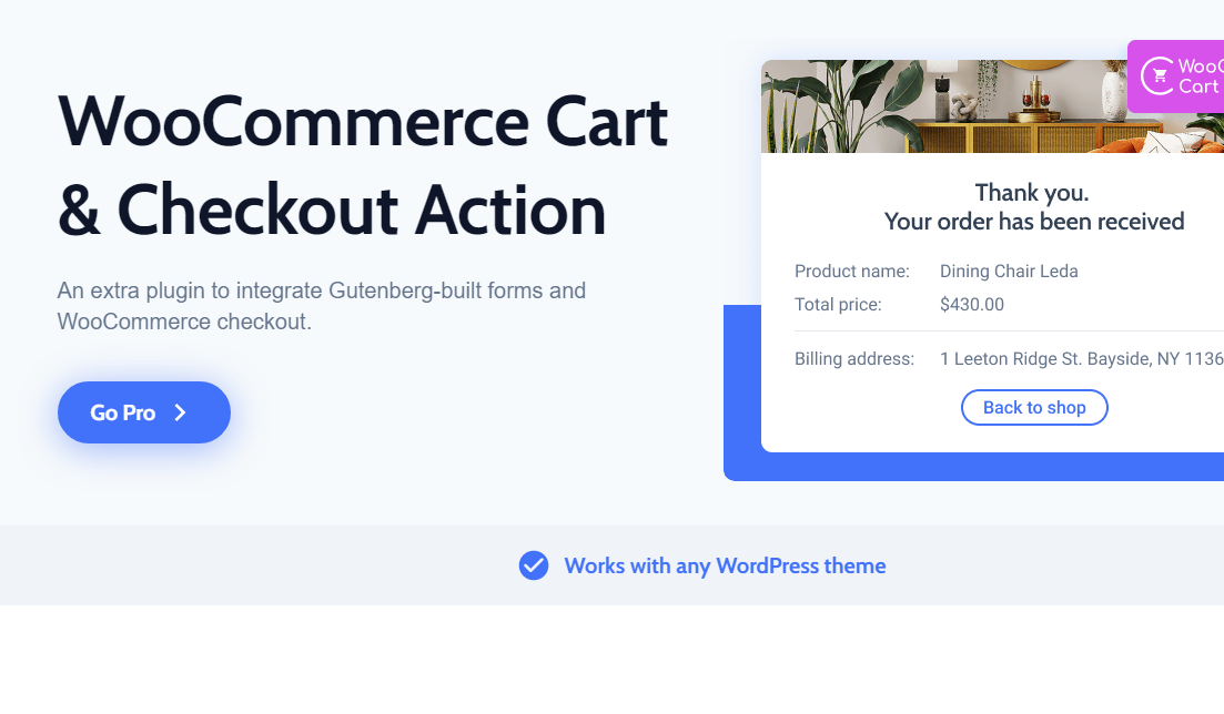 WooCommerce Cart & Checkout Action Nulled
