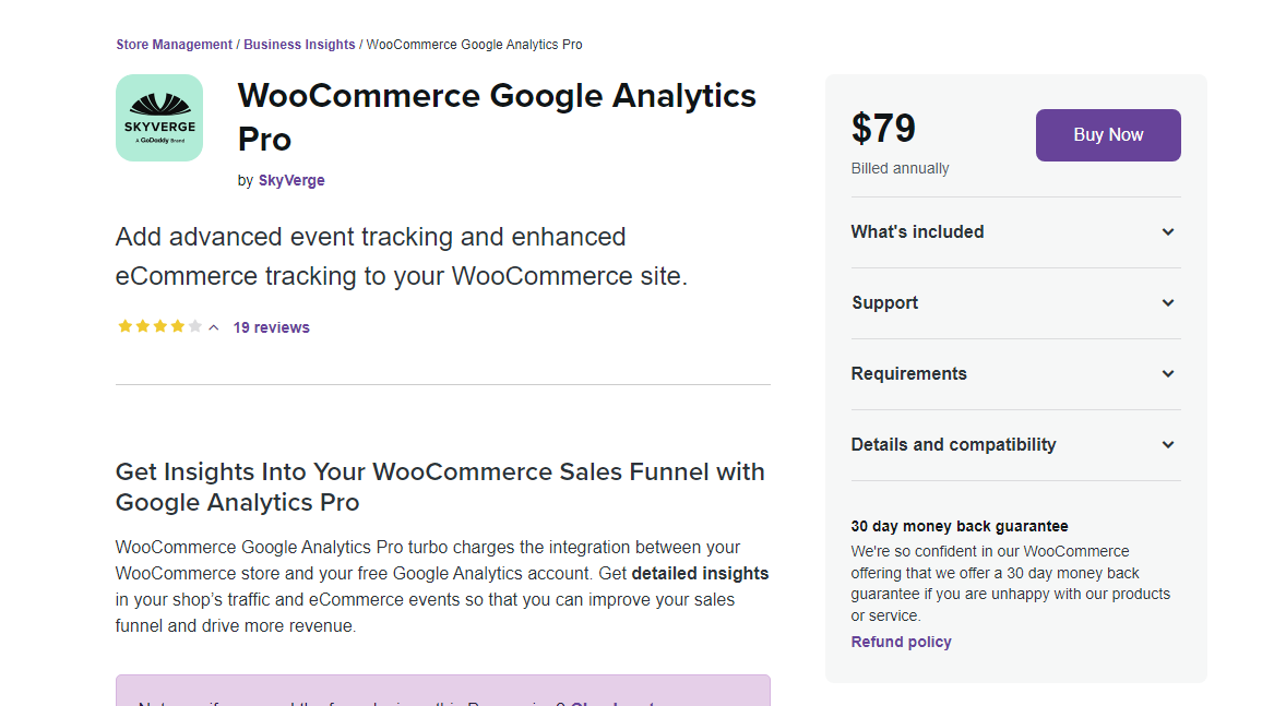 WooCommerce Google Analytics Pro Nulled