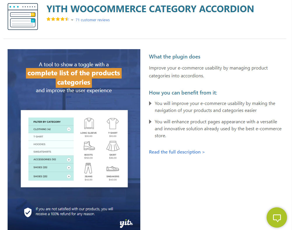 YITH WooCommerce Category Accordion Nulled