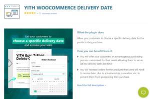 YITH WooCommerce Delivery Date Premium Nulled