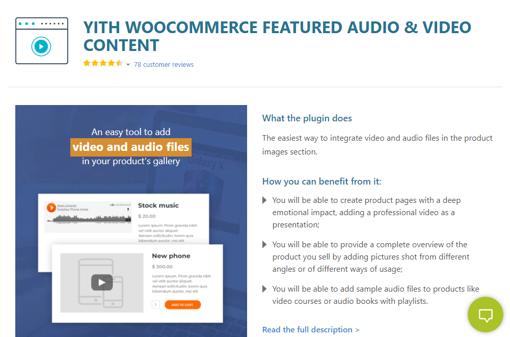 YITH WooCommerce Featured Audio & Video Content Nulled