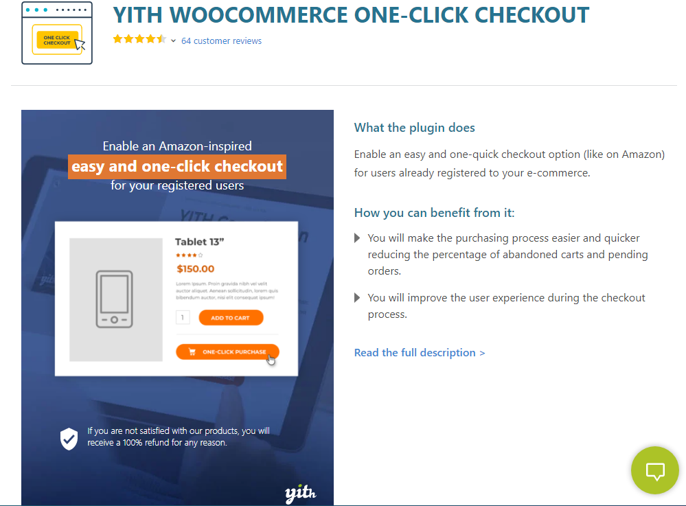 YITH WooCommerce One-Click Checkout Premium Nulled