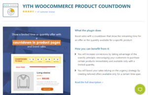 YITH WooCommerce Product Countdown Premium Nulled