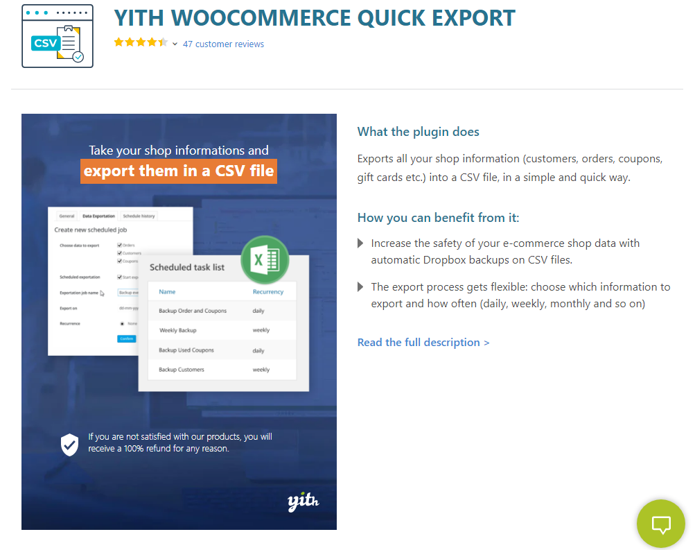 YITH WooCommerce Quick Export Premium Nulled