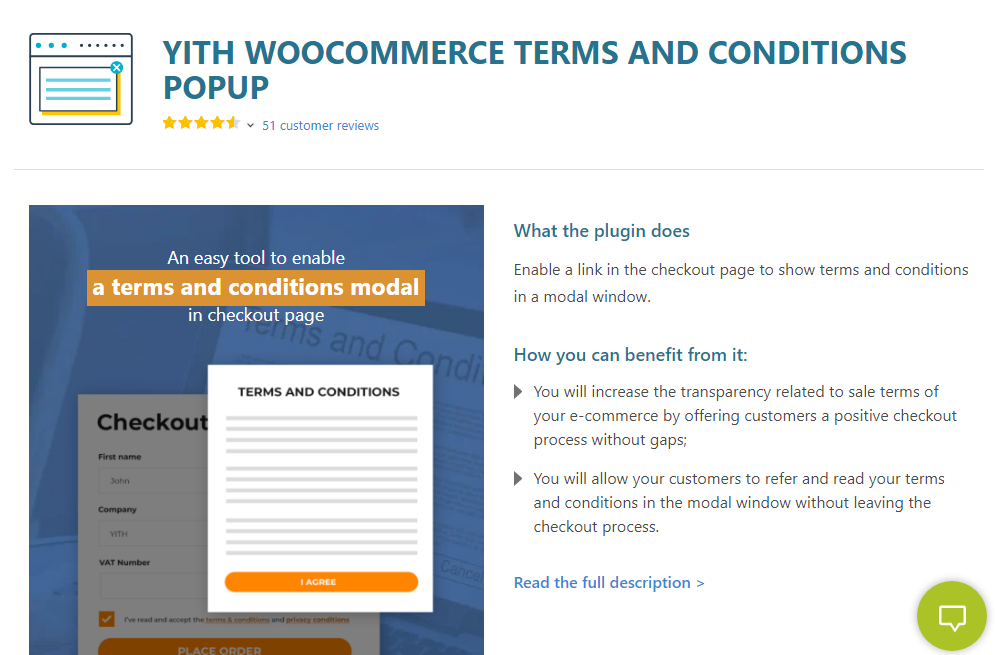 YITH WooCommerce Terms and Conditions Popup Nulled