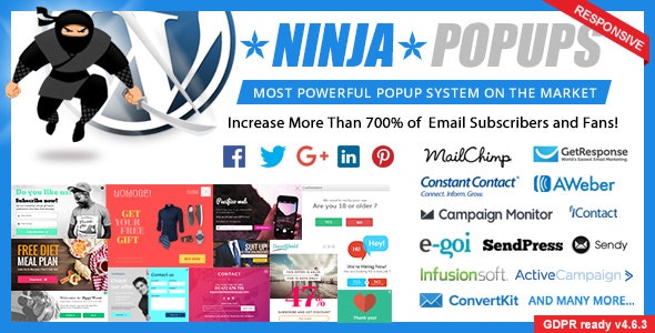 Ninja Popups Nulled 4 7 7 Popup Plugin For WordPress Free Download 