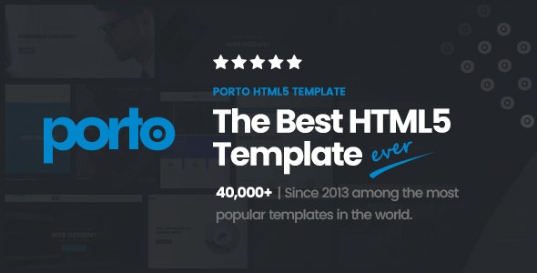 Porto Nulled Responsive HTML5 Template Free Download