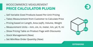 WooCommerce Measurement Price Calculator Plugin