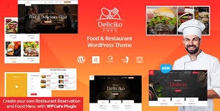 Deliciko Nulled Restaurant WordPress Theme Free Download