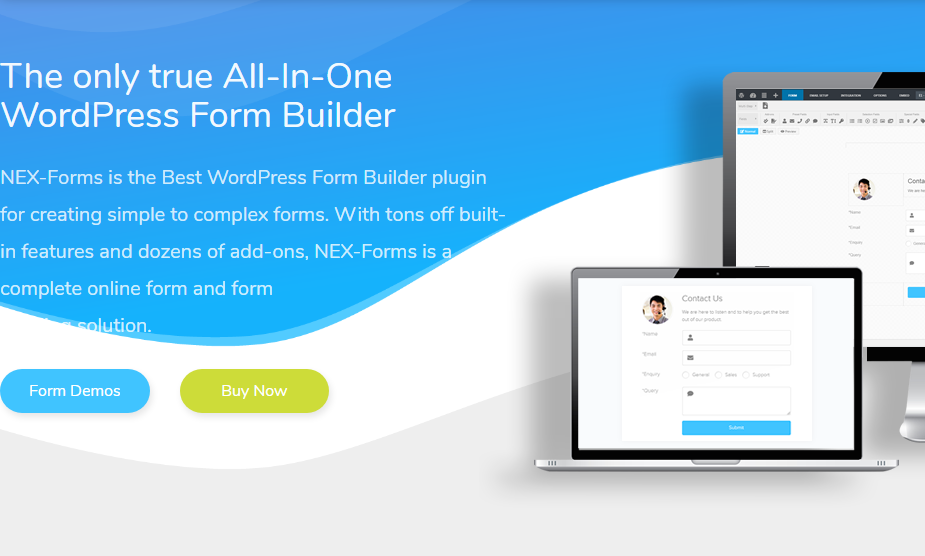NEX-Forms Nulled- The Ultimate WordPress Form Builder Free Download