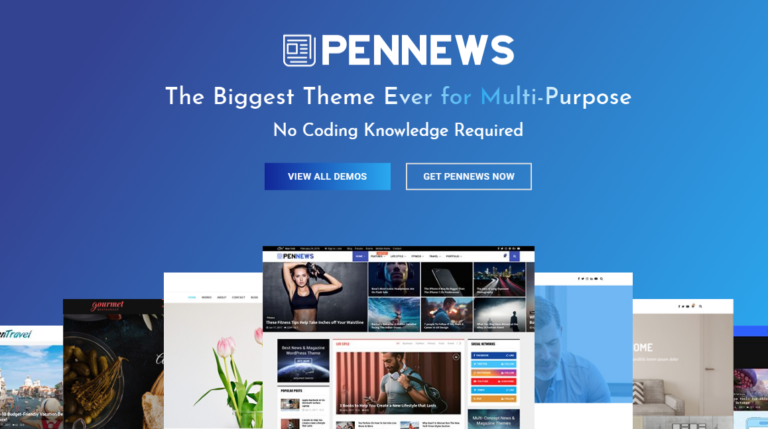 PenNews Nulled News/ Magazine/ Business/ Portfolio WordPress Theme Download