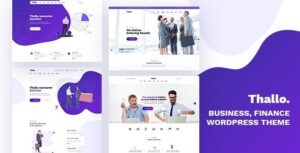 Thallo Nulled Consulting & Finance WordPress Theme Free Download