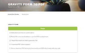 free download WordPress Gravity Forms PDF