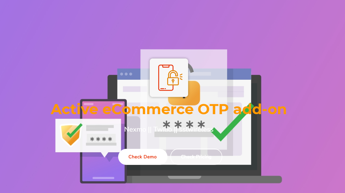 Active eCommerce OTP add-on Nulled