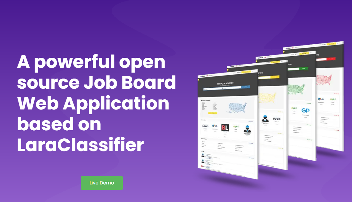 JobClass Nulled Job Board Web Application Download