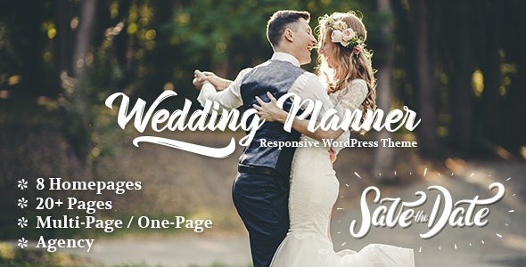 Wedding Planner Nulled Responsive WordPress Theme Free Download