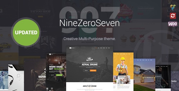907 Theme Nulled Responsive Multi-Purpose WordPress Theme Download