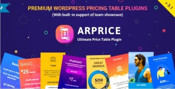ARPrice Nulled WordPress Pricing Table Plugin Download