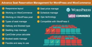 Advance Seat Reservation Management for WooCommerce Nulled Download