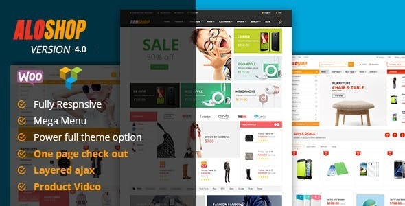 Alo Shop Nulled Responsive WooCommerce WordPress Theme Download
