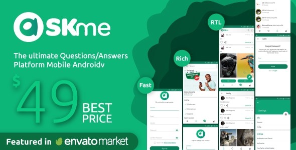 AskMe Android Nulled – Mobile Questions & Answers Social Network Application Download