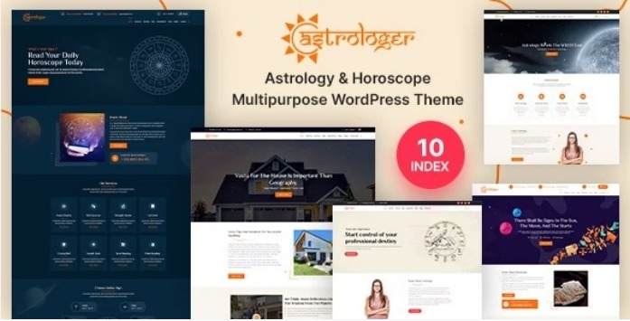 Astrologer Nulled Horoscope and Astrology WordPress Theme Download