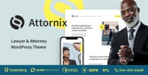 Attornix Nulled Lawyer WordPress Theme Download