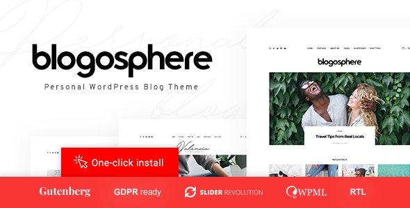 Blogosphere Nulled Multipurpose Blogging Theme Download