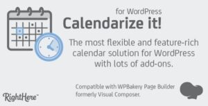 Calendarize It Nulled – WordPress Plugin Download