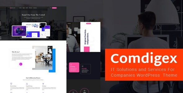 Comdigex Nulled IT Solutions and Services Company WP Theme Download
