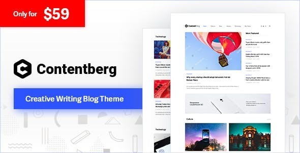 Contentberg Nulled Content Marketing & Personal Blog Download