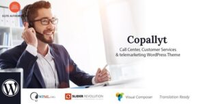 Copallyt Nulled Call Center & Telemarketing WordPress Theme Download